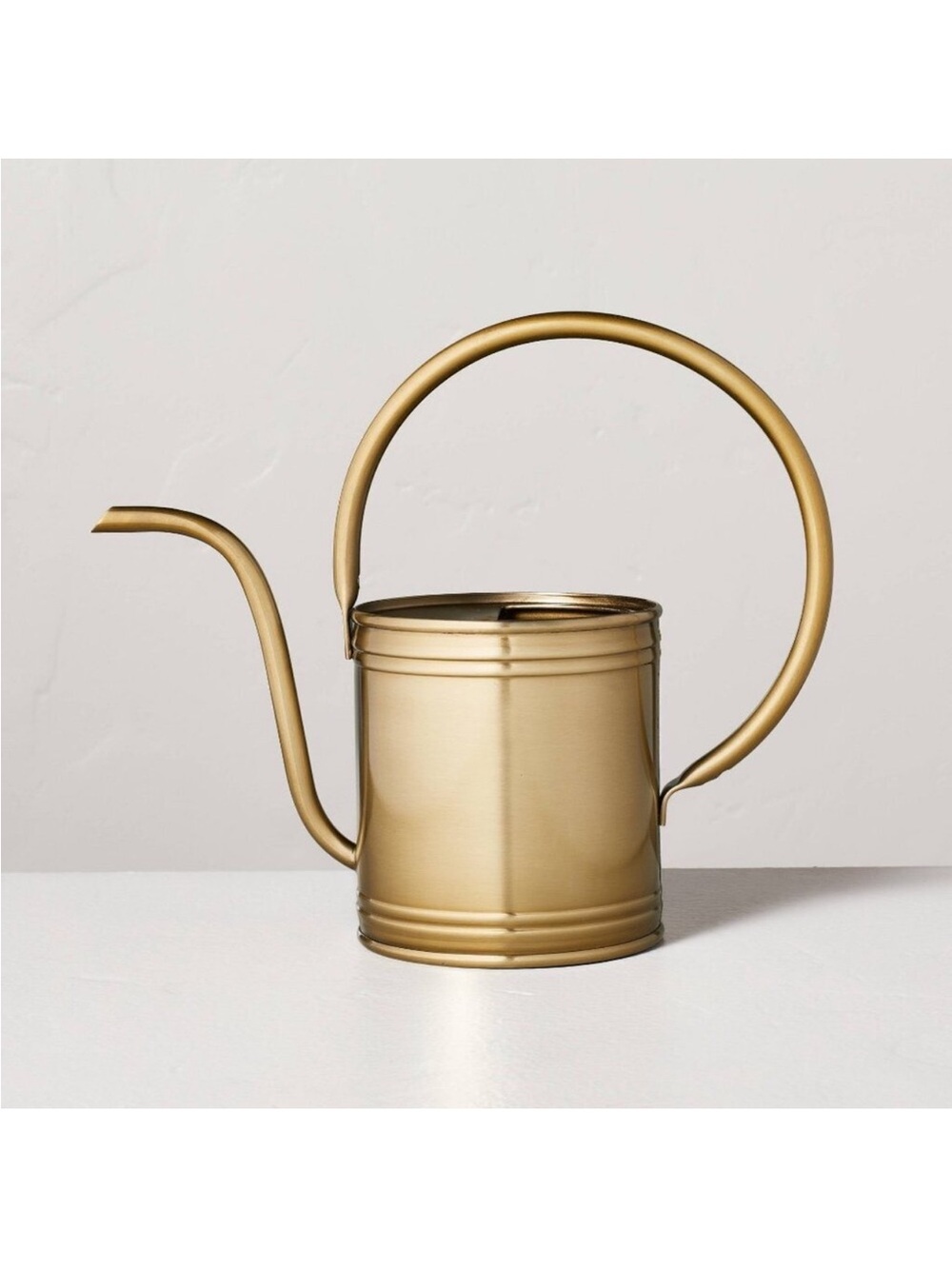 Hearth & Hand Magnolia 1L Accented Metal‎ Watering Can Brass Finish - Target